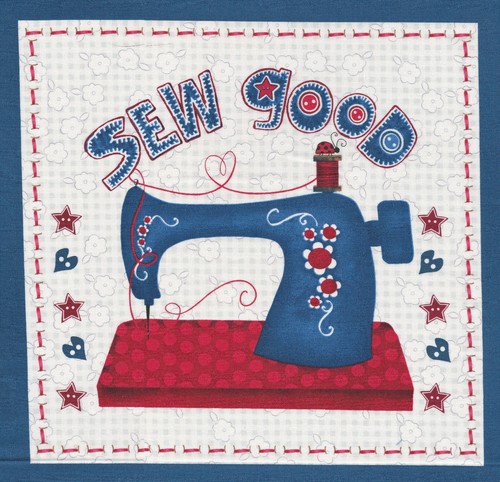 Fabric picture panel - fabric, stitching