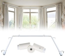 Bay Window Curtain Poles