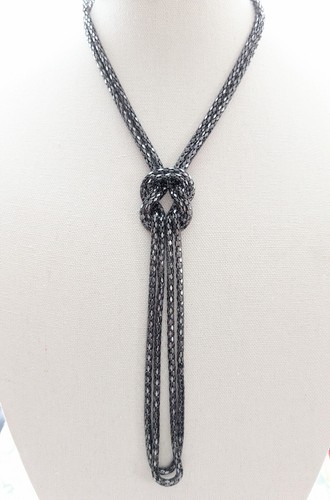 Vintage mesh chain sautoir - vintage,