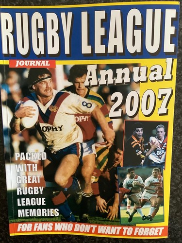 Rugby league football - league,