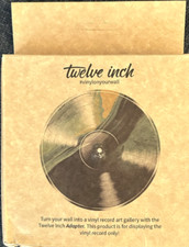 Twelve Inch Vinyl Floating On Your Wall - Magnetic