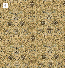 DOLLS HOUSE WALLPAPER 12-48th