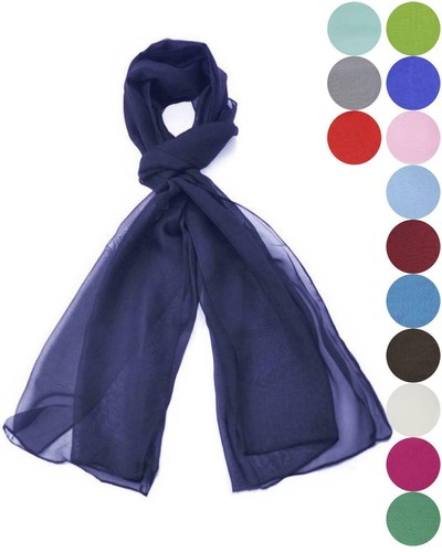 Premium plain chiffon neck - premium,