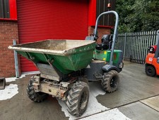 Terex TA2SE year 2008 2 Ton Hi-Tip Swivel Dumper Kubota Diesel Engine £8750