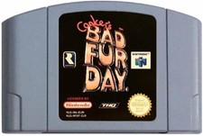 Conker's Bad Fur Day - Nintendo 64 N64 Action Adventure Strategy Video Game