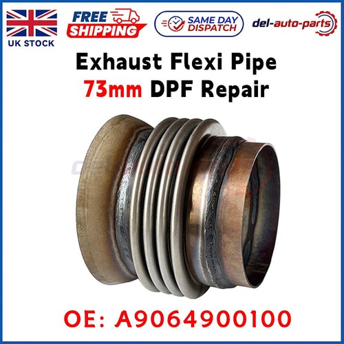 Exhaust flexi pipe 73mm dpf - flexi,