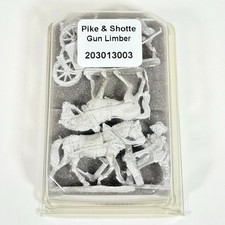 Warlord Games Metal Figures BRAND NEW Pike & Shotte Gun Limber 203013003