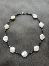 coin pearl necklace