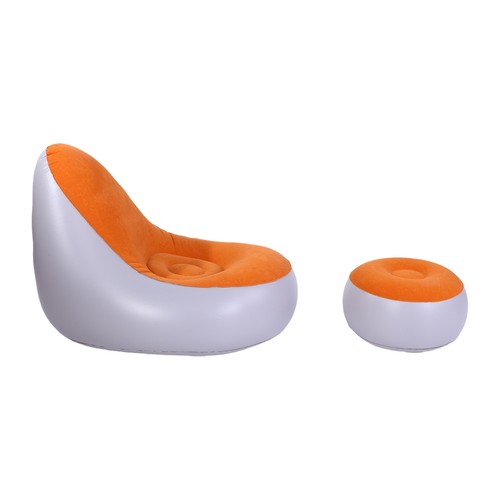Inflatable sofa with foot - sofa,