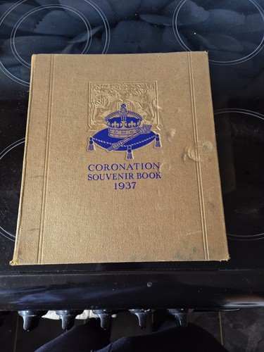 Coronation souvenir book 1937 - book,