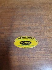Vintage Romac Anti Freeze