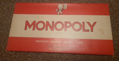 Vintage 1961 monopoly board - 1961,