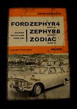 Ford Zephyr 4, 6, Zodiac Mark III Motor Manual 54 Piet Olyslager 1969 Softback 