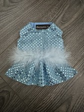 Handmade xxs dog dress -