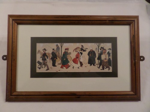Rare watercolour print tom - rare,