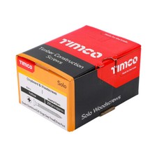 TIMCO SOLO WOOD SCREWS MULTI-PURPOSE SCREWS POZI COUNTERSUNK ALL SIZES BULK PACK