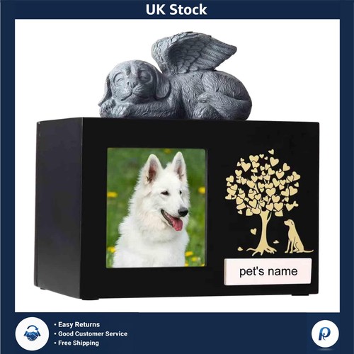 Wooden pet urn - xl, dog