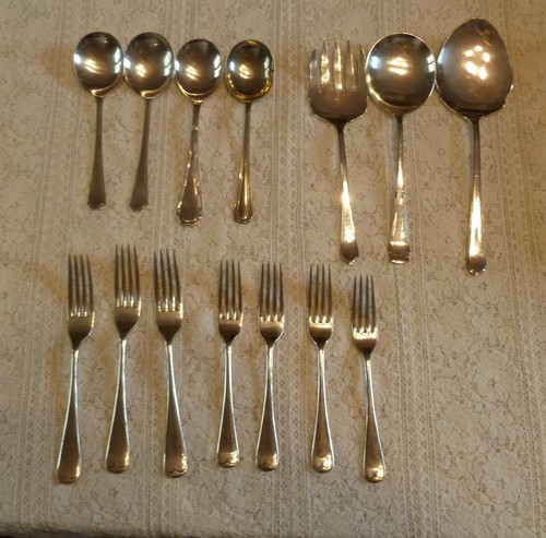 Silver plated cutlery - plated, joblot