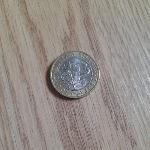 Pound coin 400th - 2, anniversary