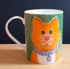 WHITTARD OF CHELSEA MAIOW FABULOUS FINE BONE CHINA CAT AND MOUSE MUG CUP