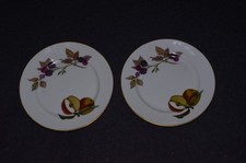 2 Royal Worcester Evesham Side