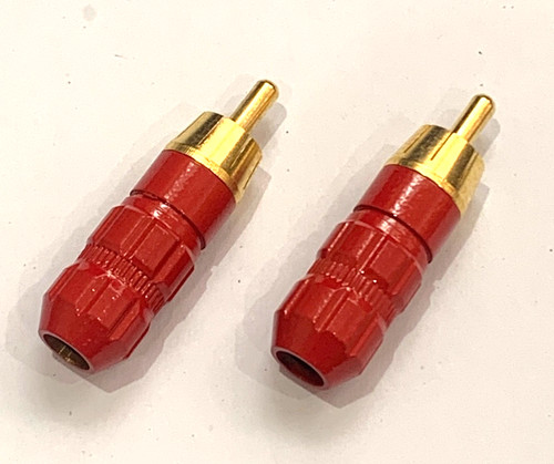Phono rca plugs gold plated - phono,