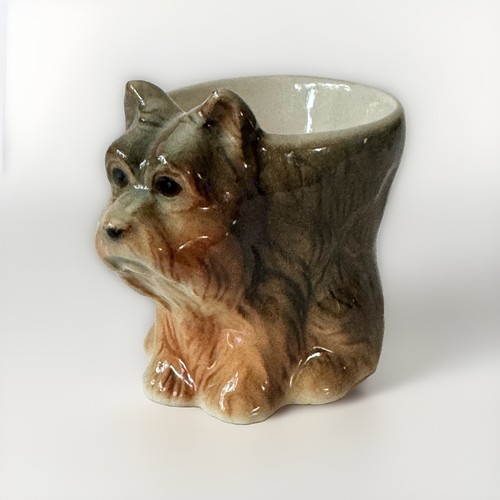 Vintage ceramic terrier - terrier, dog