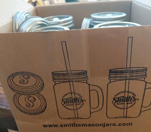 Smiths mason jars with - x,