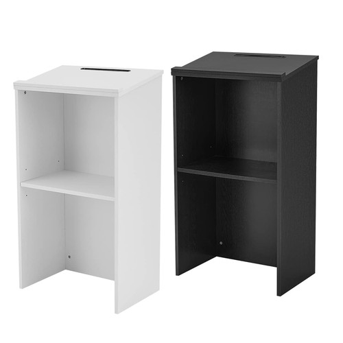 Wooden podium stand lectern - wooden,
