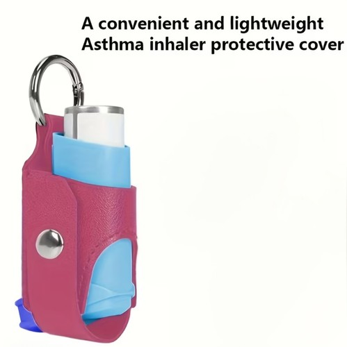 Asthma inhaler key ring holder - inhaler,