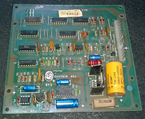 Pinball bally sound - bally,