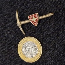 Swiss Pickaxe Badge
