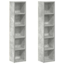 Set of 2 Concrete Grey CD
