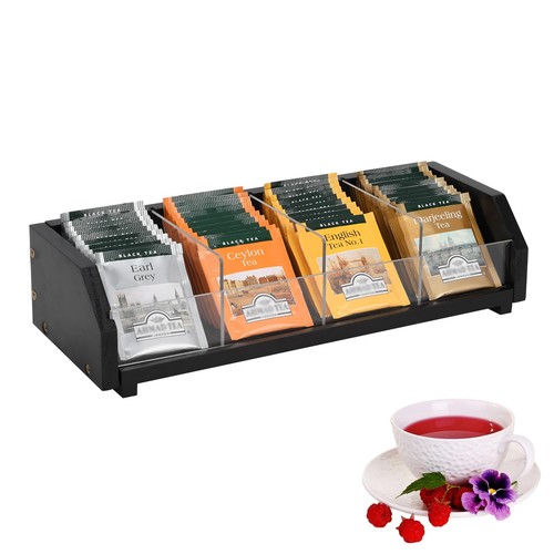 Tea bag holder organizer - holder, with