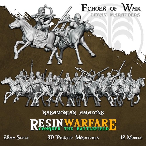 Nasamonian amazon cavalry - amazon, |