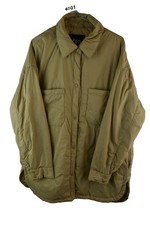 ZARA Beige Padded Coat size M