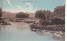 Old postcard 77 approx. Meaux