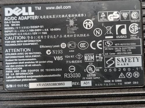 Dell da2 series adapter - da2,