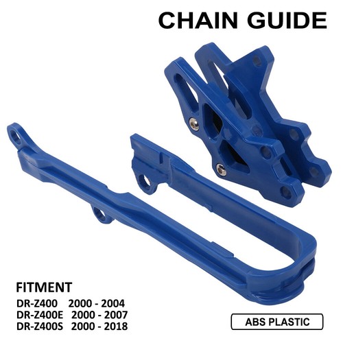 Blue abs chain slider guide - chain,