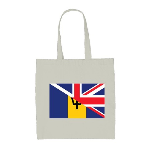Half flag barbados union jack - barbados,