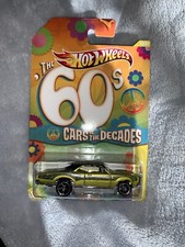 HOT WHEELS The 60's Car of The Decades - '67 PONTIAC GTO -  Diecast 2011 13/32