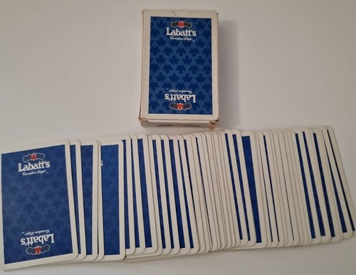 Labatt retro playing - labatt's, cards
