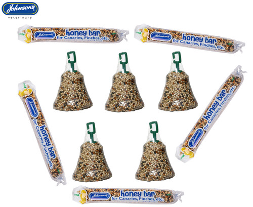 Johnsons canary honey bar - johnsons,