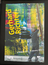 Gerhard Richter Official Tate Exhibition Poster 2012  Contemporary Collectible