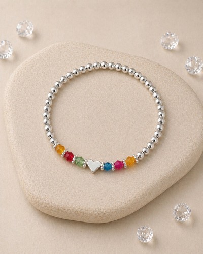 Personalised family birthstone - family,