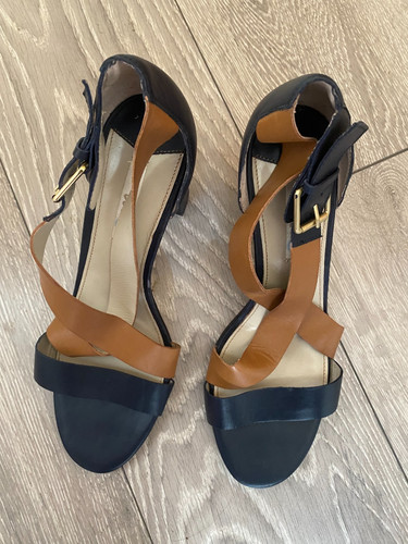 Boden leather block heel ankle - leather,
