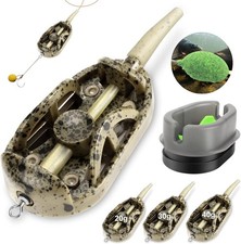 Fishing Inline Method Feeders 20g-40g For Pellet Ground Bait Coarse Carp Tackle