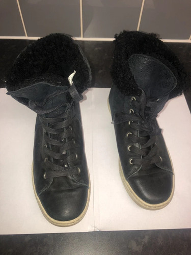 Ugg beven black sneakers - beven,
