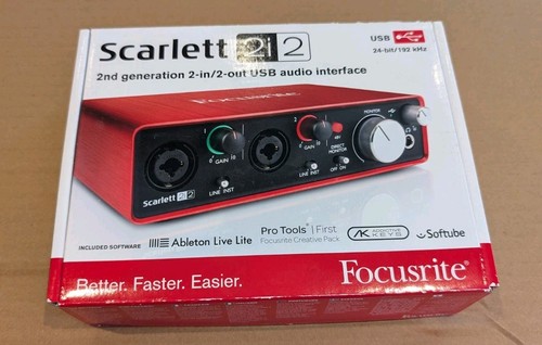 Focusrite scarlett 2i2 2nd - scarlett, (2nd