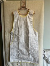 USA Made White PVC Apron With